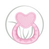 WEE BABY ANNEAUX DE DENTITION 912 - ROSE