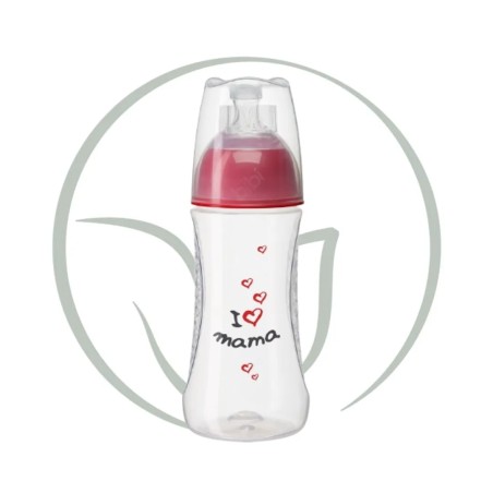 BIBI BIBERON EN SILICONE NATUREL 260ML