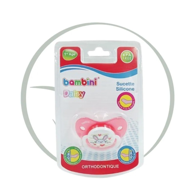 BAMBINI SUCETTE BOUT DE CERISE 1ERE AGE