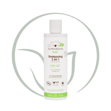 ALPHANOVA SHAMPOING 2EN1 BIO 200ML
